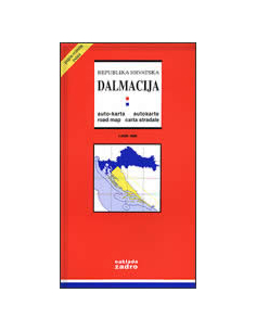 DALMACIJA - auto karta (1:500000)