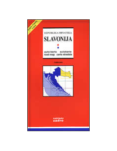 SLAVONIJA - auto karta 1:250000