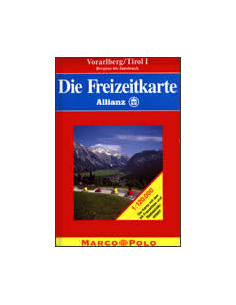 VORARLBERG / TIROL I - Auto karta ( Bregenz bis Innsbruck )