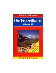 SUDTIROL / DOLOMITEN - Auto karta 1:120.000