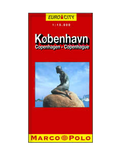 KOBENHAVN Euro city - Stadtplan (1:15.000)