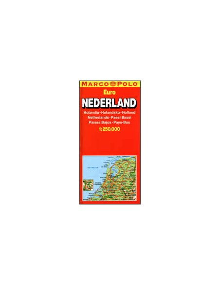 NEDERLAND - auto karta