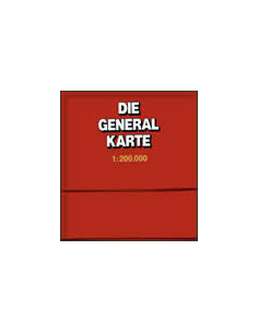 DIE GENERAL KARTE (1:200.000) - DEUTSCHLAND (1-37)