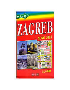 ZAGREB - plan grada 2003 (1:20 000)