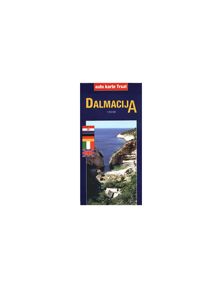 DALMACIJA - auto karta (1:200.000)