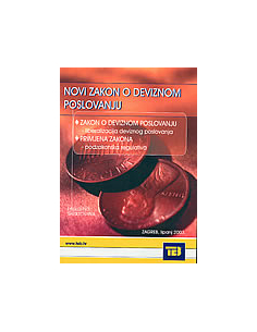 NOVI ZAKON O DEVIZNOM POSLOVANJU