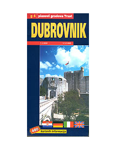 DUBROVNIK - plan grada (1:12000)